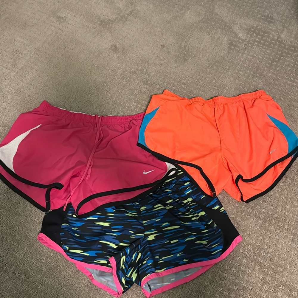 3 Pairs of Nike Dri Fit Shorts
